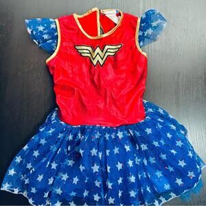 Superhero Costume Red and Blue Tutu Style